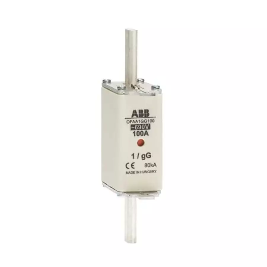 ABB 80A Tag Fuse, 135 x 30 x 65mm, 690V, 1SCA022700R9870 (Pack of 3)