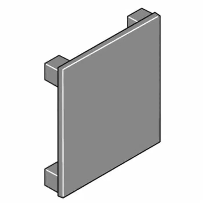 ABB Pickled Steel Sheet Cover, 96mm H, 96mm W, 100mm L for Use with EV1136, 1STQ001024A0000