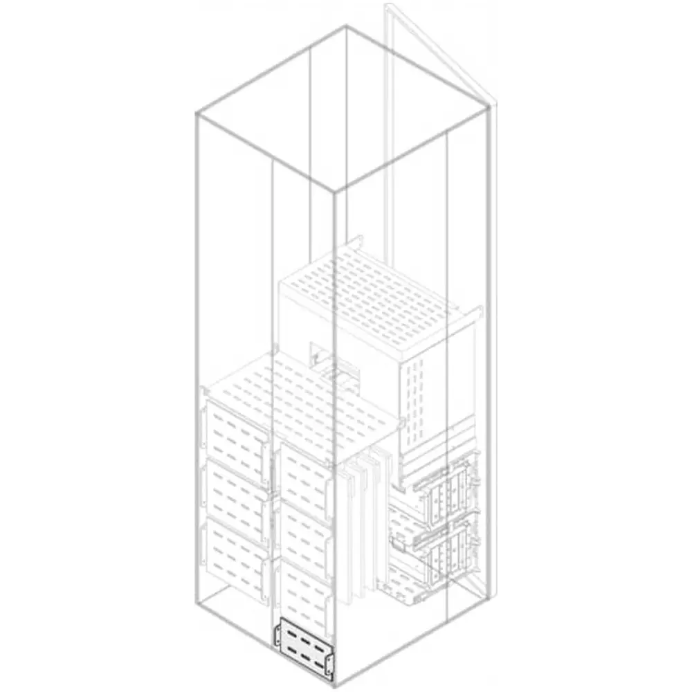 ABB 1STQ Series Pickled Steel Sheet Divider Panel for Use with Modular Boards - System Pro E Power, 150 x 600mm, 1STQ001975B0000