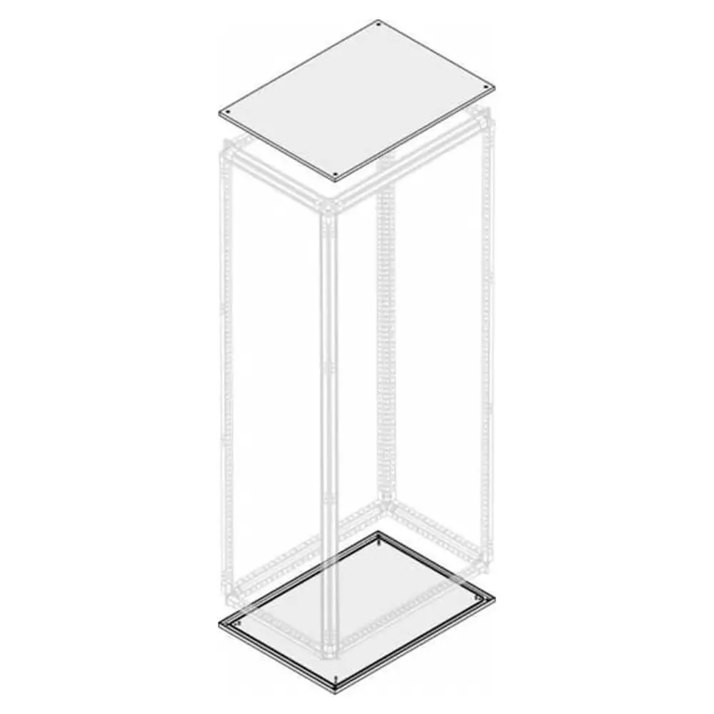 ABB 1STQ Series Pickled Steel Sheet Top/Bottom Cover for Use with Modular Boards - System Pro E Power, 1000 x 300mm, 1STQ007099A0000