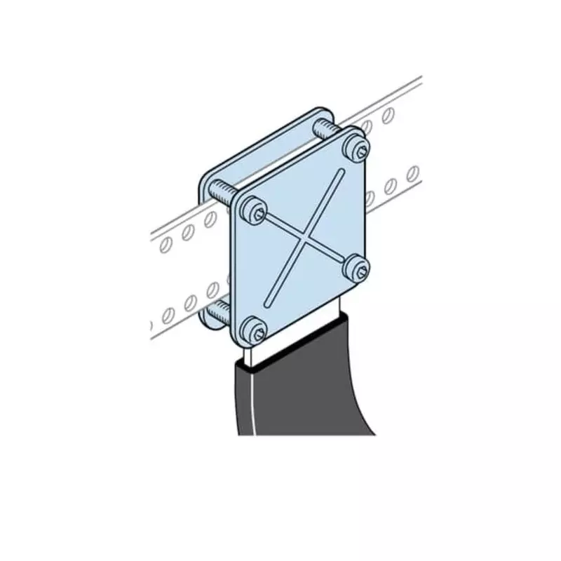 ABB ArTu K Series Metal Busbar Accessories for Use with Modular Boards - System Pro E Power, 160 x 210 x 25mm, 1STQ008221A0000