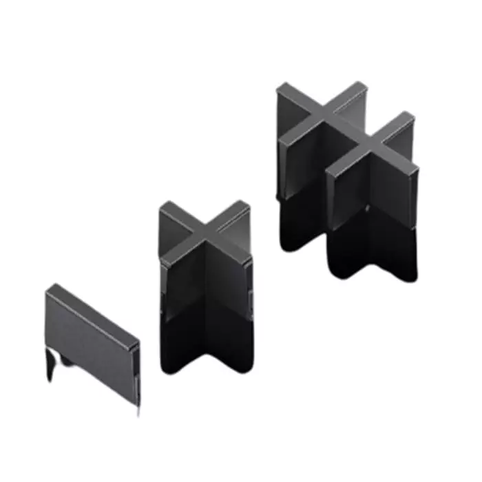 Rittal AX Series Plastic Corner Inlay for Use with Plastic Gland Plate, 2582400 (Pack of 5 Pcs)