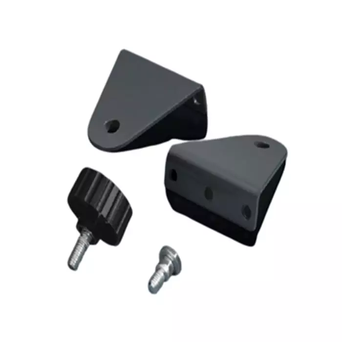 Rittal CP Series Steel Wall Mounting Bracket for Use with Compact Panel, 6341000 (Pack of 2 Pcs)