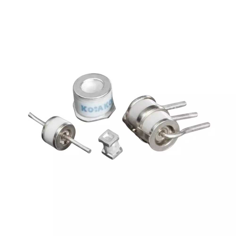 Littelfuse GTCx2-R Series Gas Discharge Tubes 2 Electrode 2.5 kA 400 V Axial Termination Style 5x5 mm, GTCA25-401M-R02