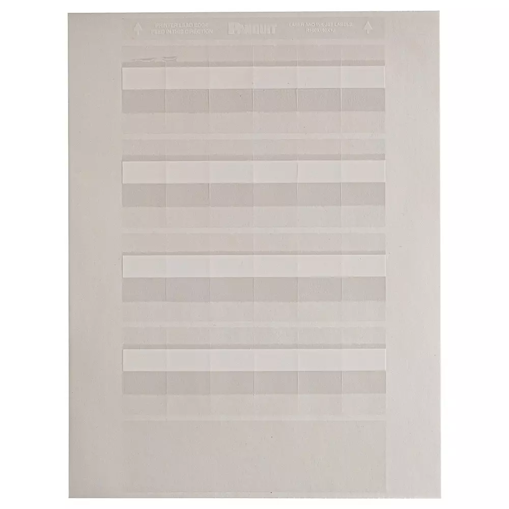 PANDUIT WIRE MARKER, VINYL, 25.8MM X 38.1MM, YEL, R100X150V8T (Pack of 2500)