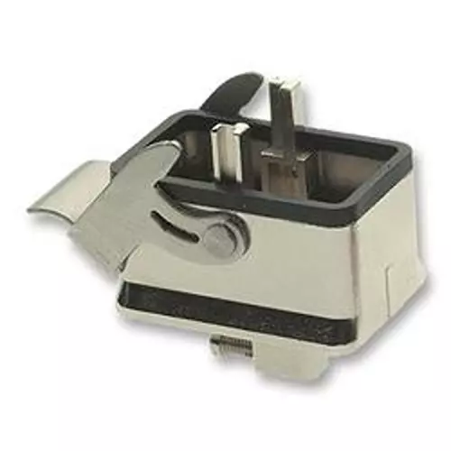 HARTING Housing, Bulkhead, Metal, 09 14 001 0301
