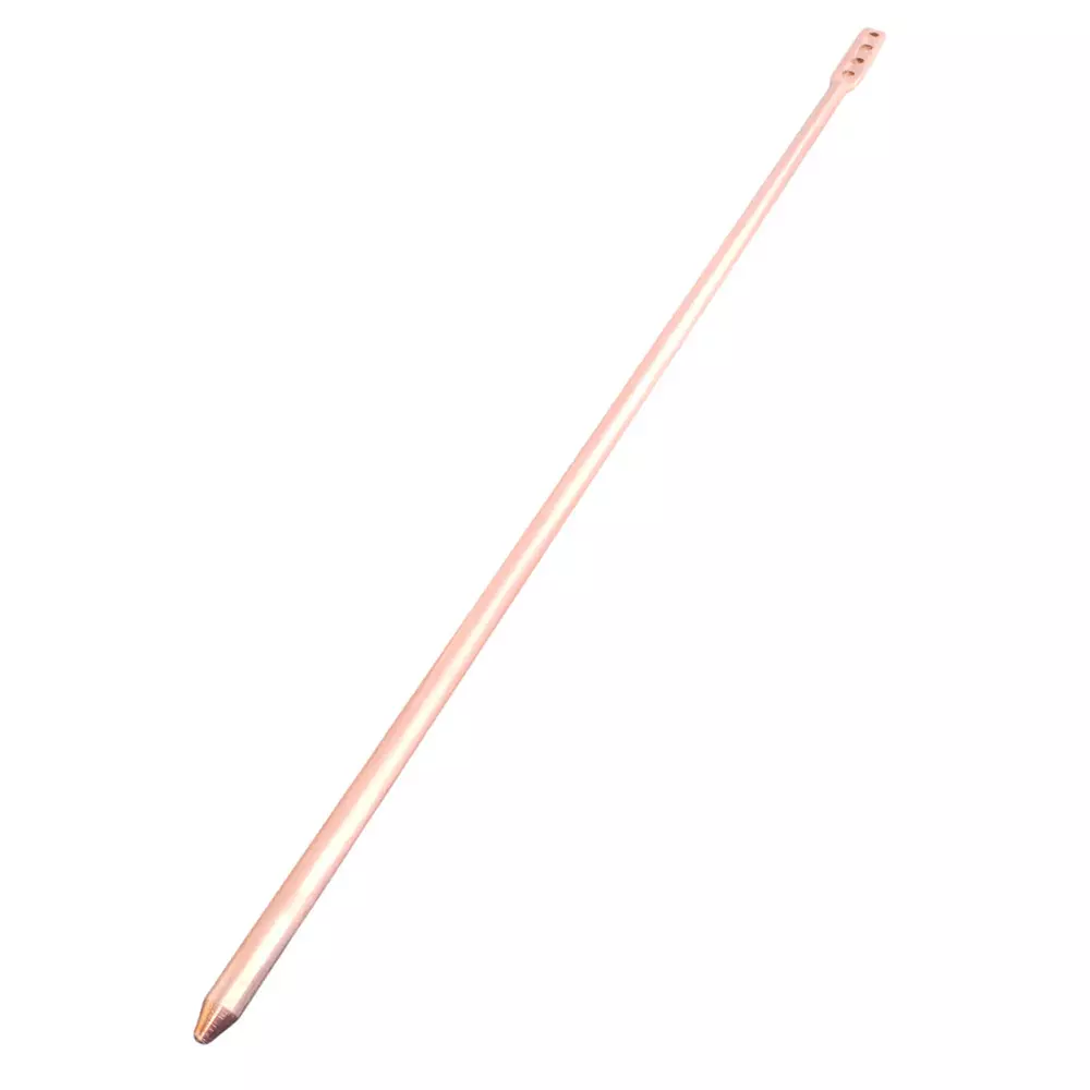 Eximex Copper Bonded Earthing Rod 1 m Length and 14 mm Diameter, EXIM-CR-03