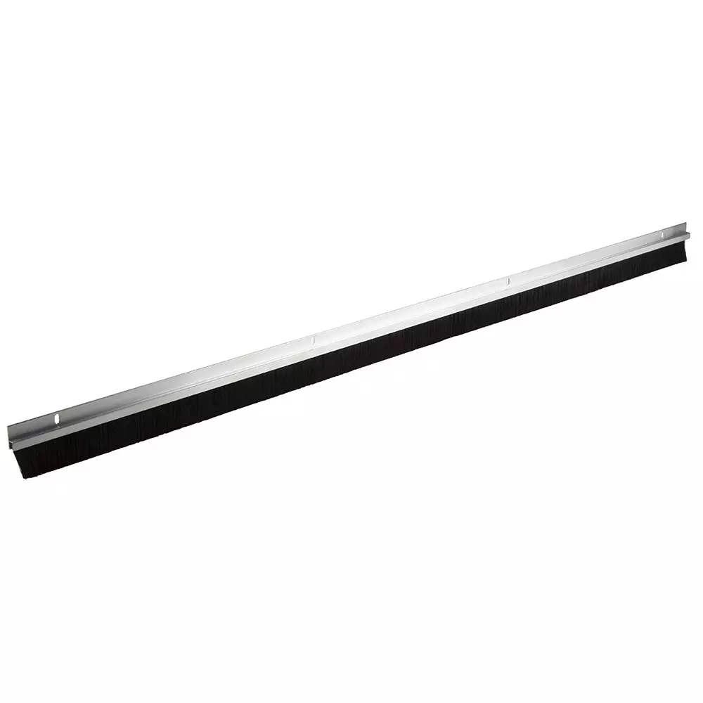 RS PRO Brush Strip 838 mm Aluminium Black 6.25 mm 17.4 mm, 4442537