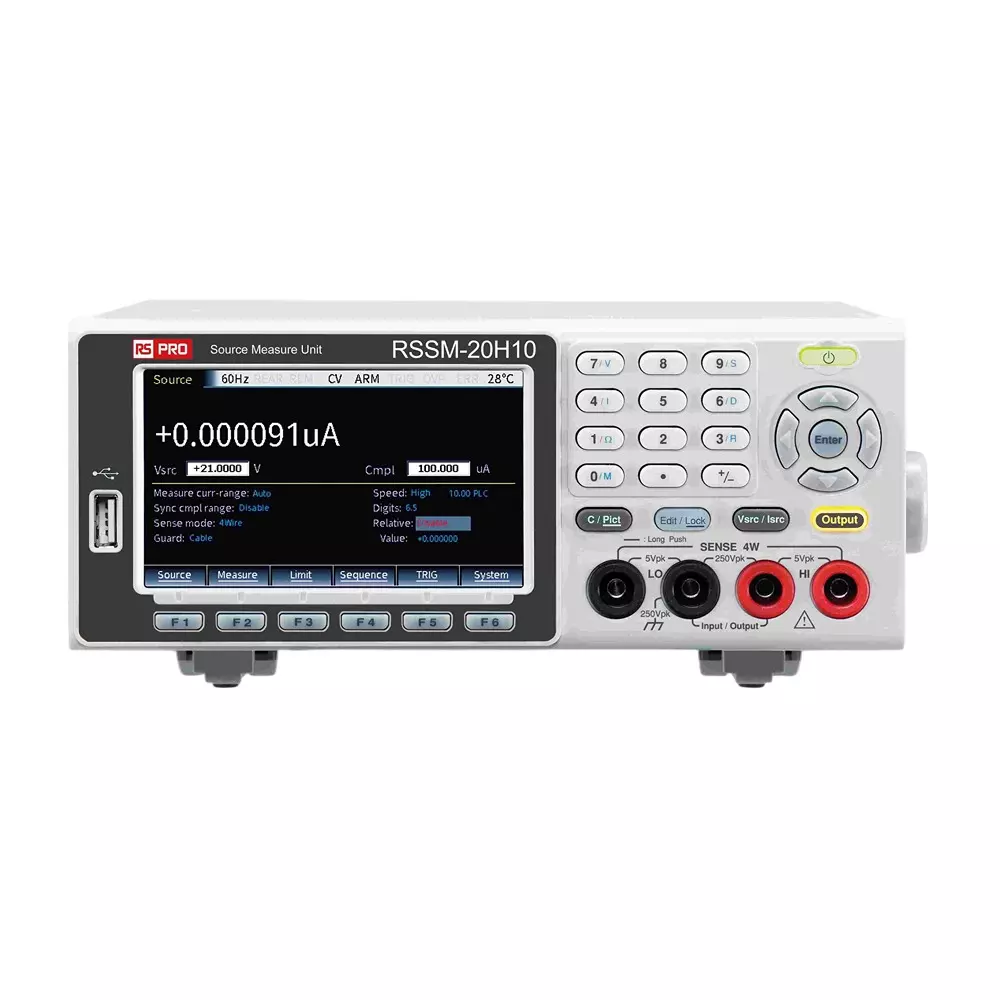 RS PRO Source Meter 22 W 21 to 210 V, 2602861