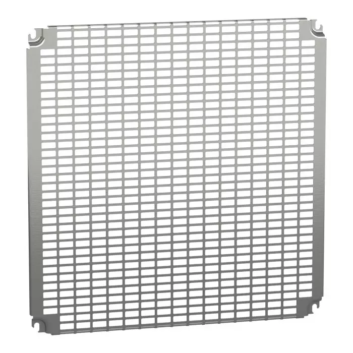 Schneider Electric 551x555 mm Perforated Mounting Plate, NSYMR66