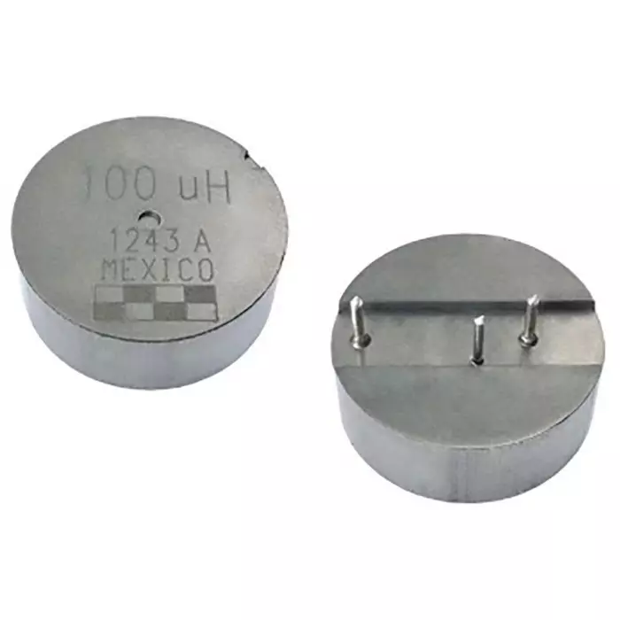 Vishay Leaded Inductor 32.2 mΩ DC Resistance 8.8 A Current 100 μH Inductance, IHTH1125KZEB101M5A