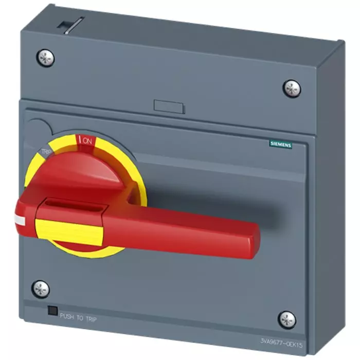 Siemens 3VA9 Front Rotary Operator, 3VA9677-0EK15