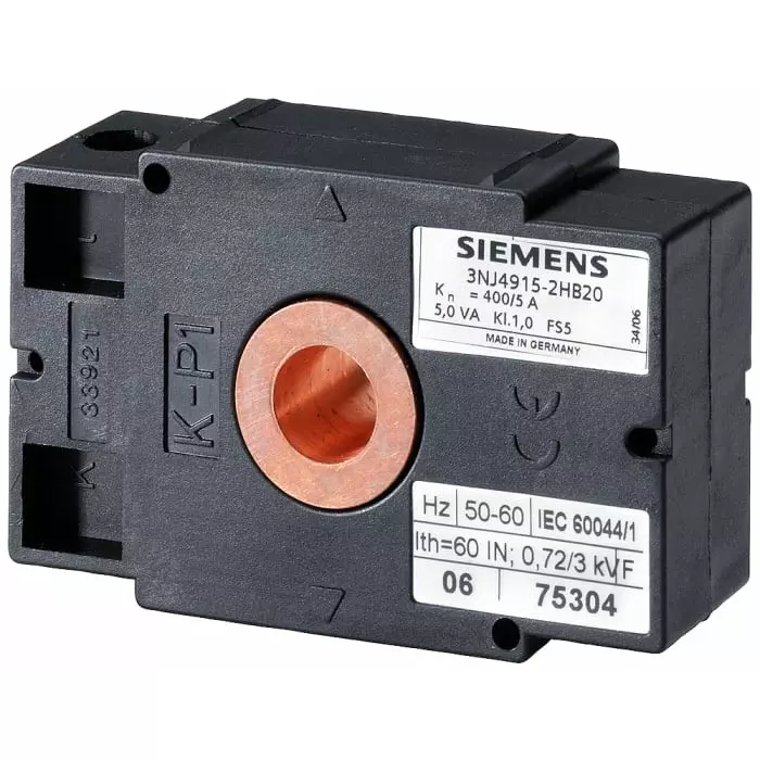 Siemens 3NJ4915 Current Transformer, 3NJ4915-2JB10