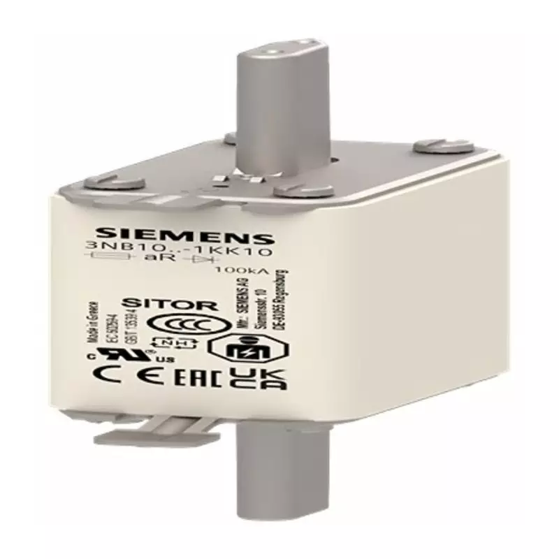 Siemens 100A Tag Fuse, 123.9mm, 900V, 3NB1023-1KK10