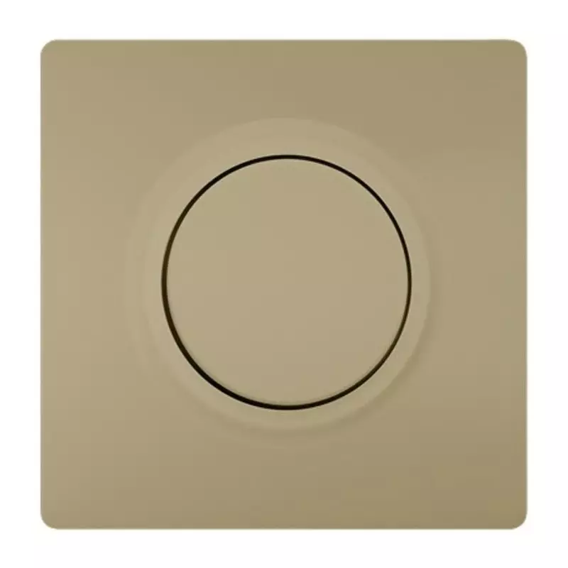 Siemens Gold 1 Gang Cover Plate Thermoplastic Cover Plate, 5TC8912-0MG