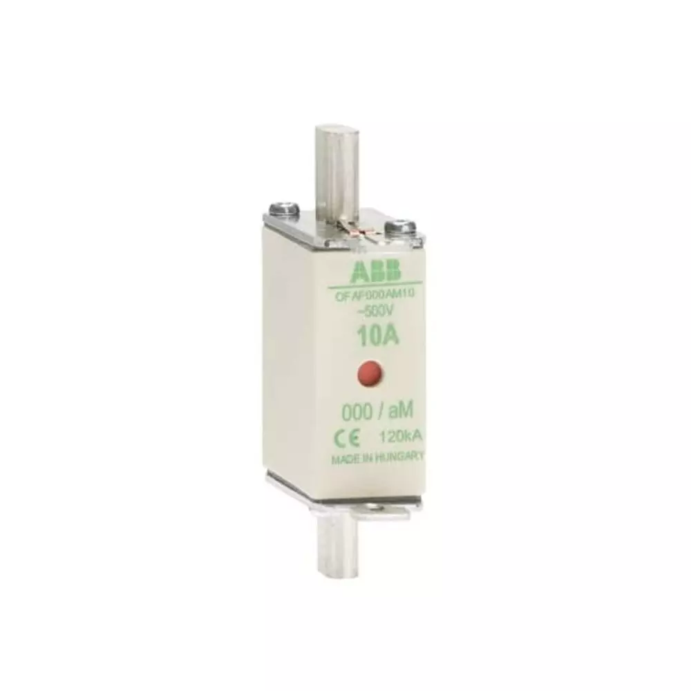 ABB 4A Tag Fuse, 79 x 21 x 53mm, 500V, 1SCA022652R0440 (Pack of 3)