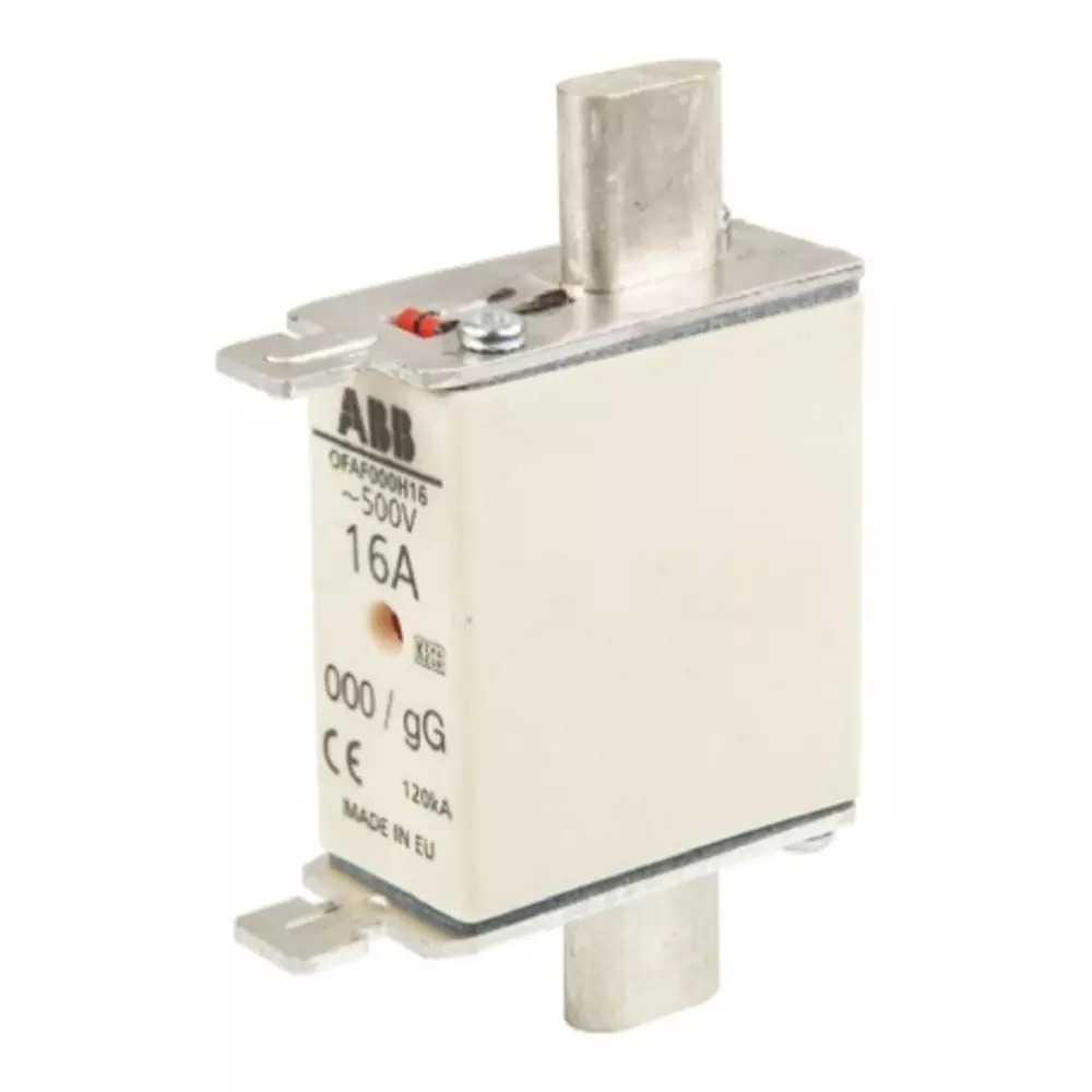 ABB 25A Centred Tag Fuse, NH000, 500V, OFAF000H251SCA022627R0820