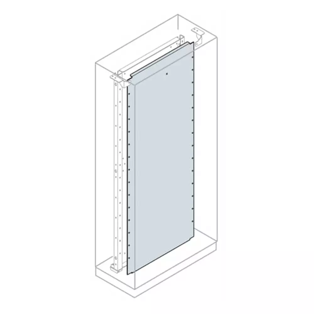 ABB Galvanised Steel Mounting Plate, 800mm W, 1.4m L for Use with Automation and Control Enclosures (System pro E, EA5480