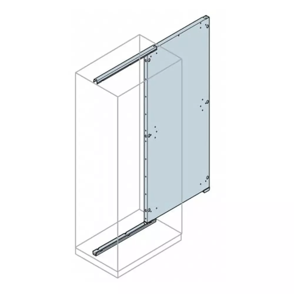 ABB IS2 Series Galvanised Steel Back Plate Tracks, 1.2m W, 2.2m L for Use with IS2 Enclosures, EA2312