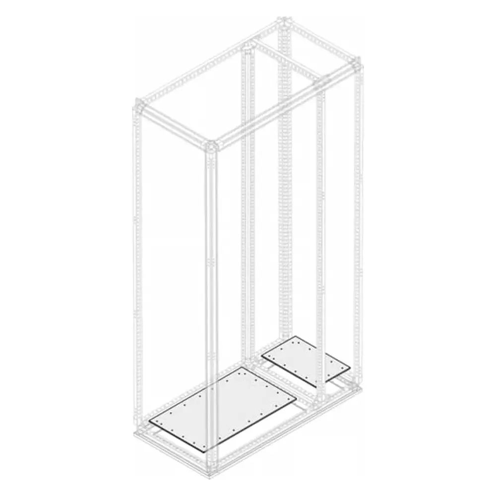 ABB 1STQ Series Sheet Steel Galvanised Flange for Use with Modular Boards - System Pro E Power, 200 x 300mm, 1STQ002048B0000