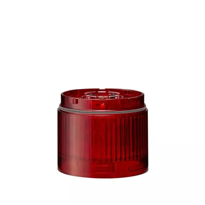 Patlite LR6 Series Red Light Module for Use with Signal Tower LED Bulb DC IP65, LR6-E-R+FB295