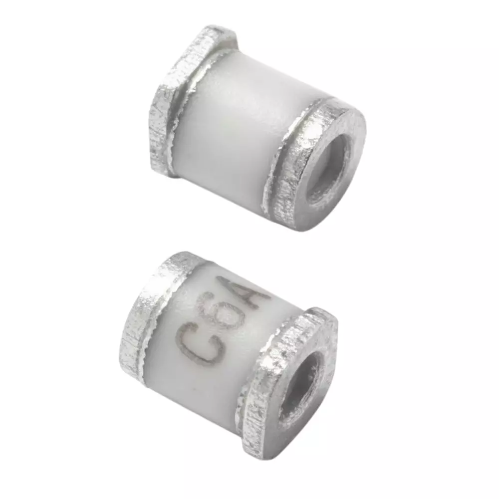 Littelfuse CG7 Series Gas Discharge Tubes 2 Electrode 1 kA 75 V Solder Pad Termination Style 2.1 mm Length, CG775MS