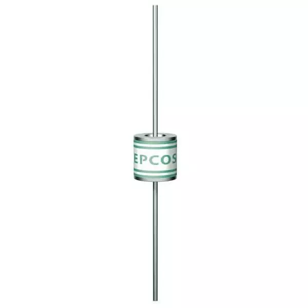 EPCOS A91 Series Gas Discharge Tubes 2 Electrode 10 kA 7.5 kV Axial Termination Style 9x9 mm, B88069X3443S102