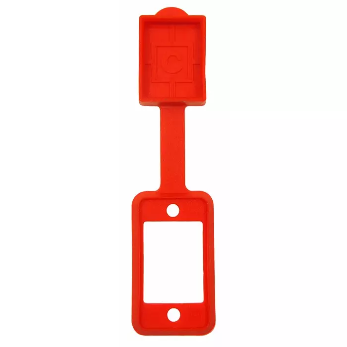 RS PRO Dust Cap Red Silicone Rubber, Brass CP, 2684259 (Pack of 5)