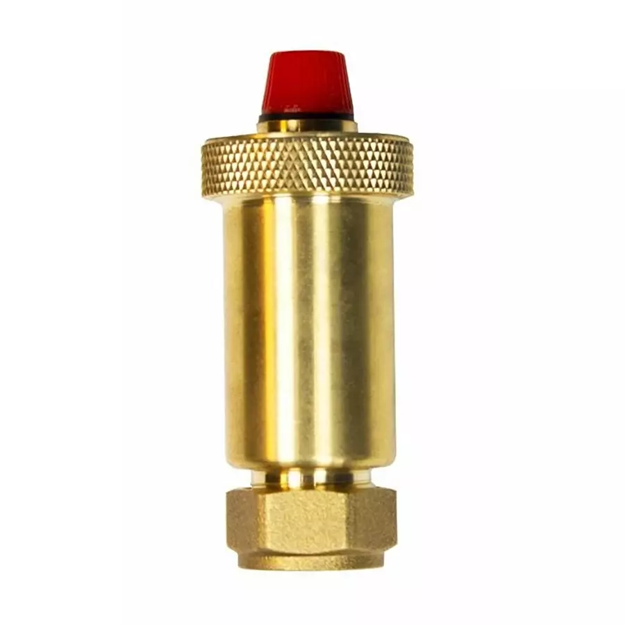 RS PRO Automatic Air Vent 15 mm Brass 1/2 Inch BSP 10 bar Max Pressure, 2755958