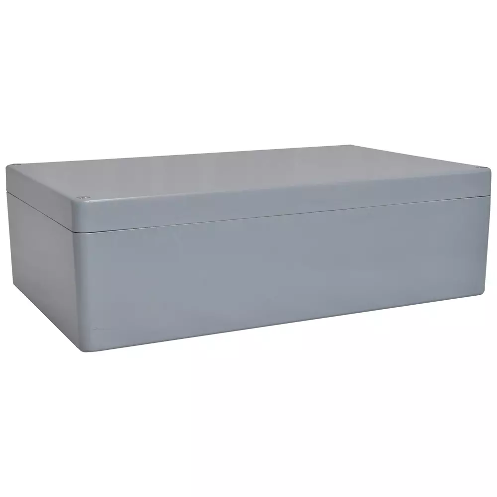 MULTICOMP PRO Junction Box Polyester (PET), Glass Fibre Reinforced IP66 Grey, MP007198