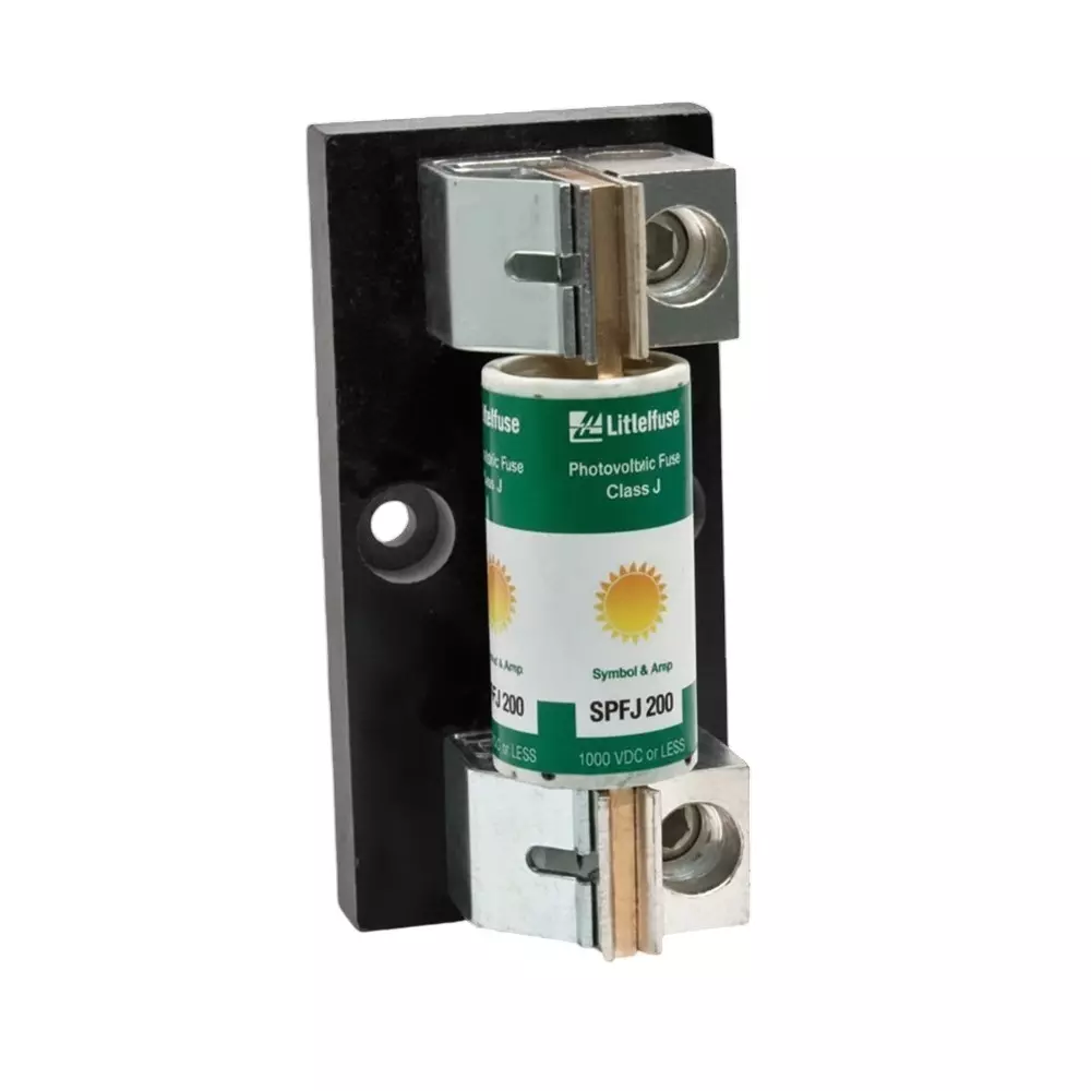 Littelfuse Fuse Blocks Panel Mount 1 Pole 400 A Current Rating 1 kVDC Voltage Rating, LFJ104001C