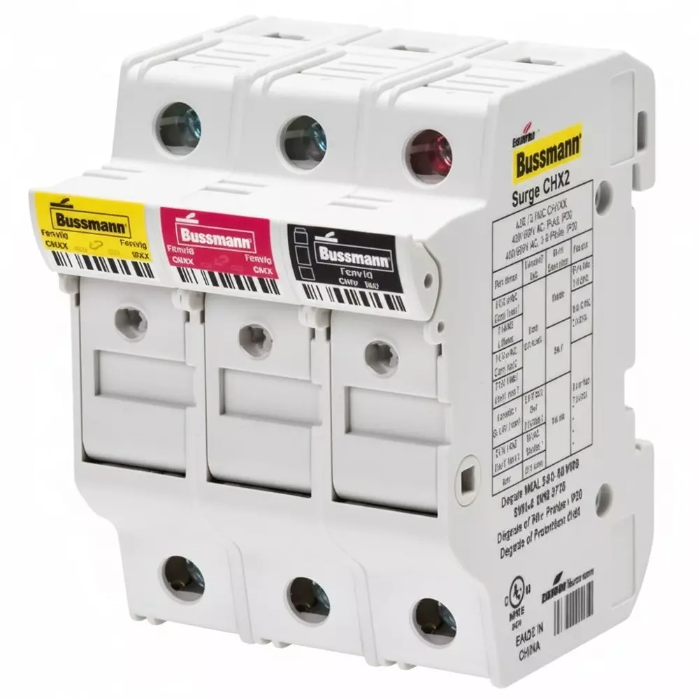 EATON Fuse Holders 1 Pole 690 VAC, 750 VDC Voltage Rating, CH141DU