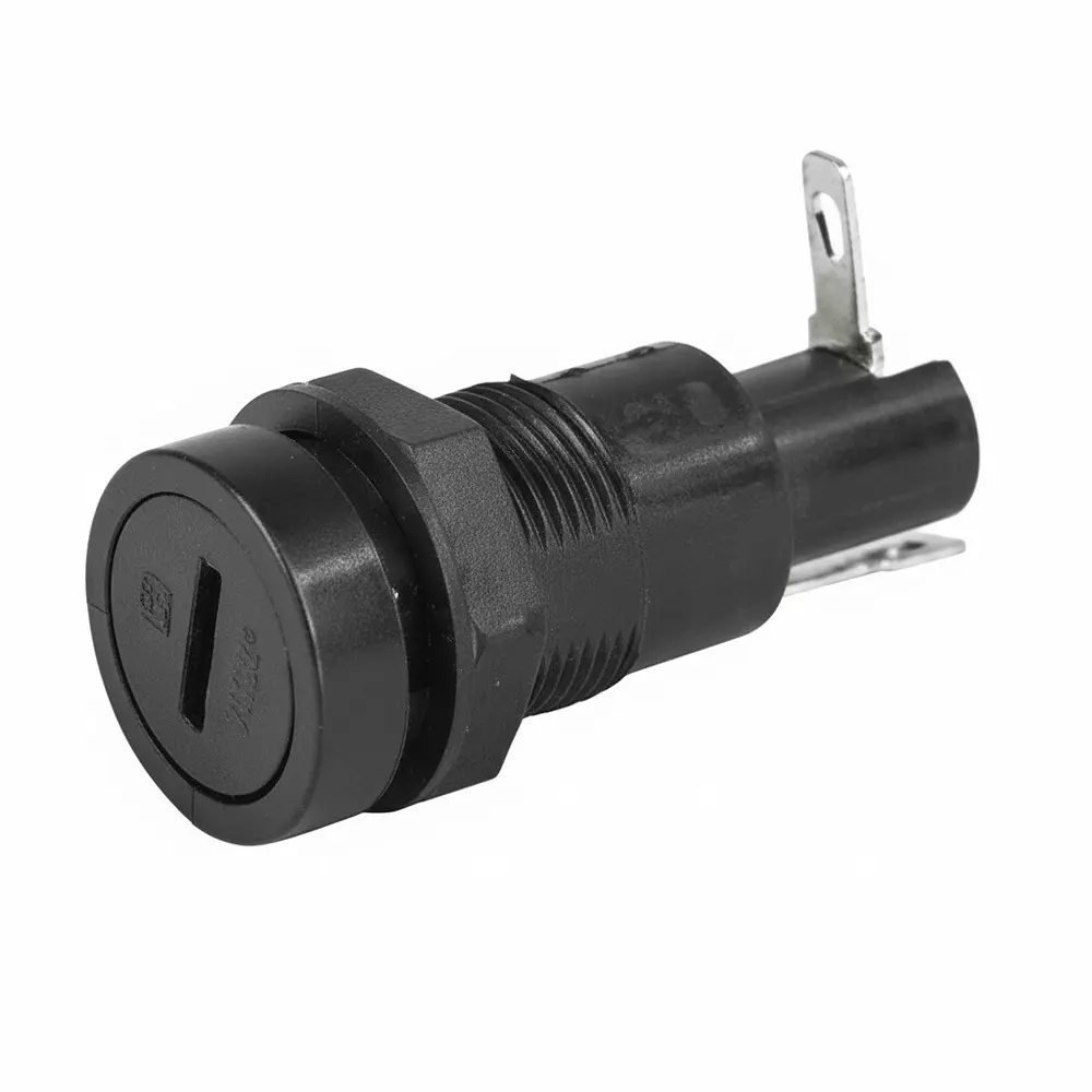 SCHURTER Fuse Holders Panel Mount 1 Pole 10 A Current Rating 250 VAC Voltage Rating, 31.1353