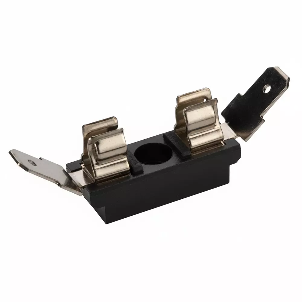 EATON ELECTRONICS Fuse Blocks Panel Mount 1 Pole 15 A Current Rating 250 VAC Voltage Rating, BK4-HTC-528M