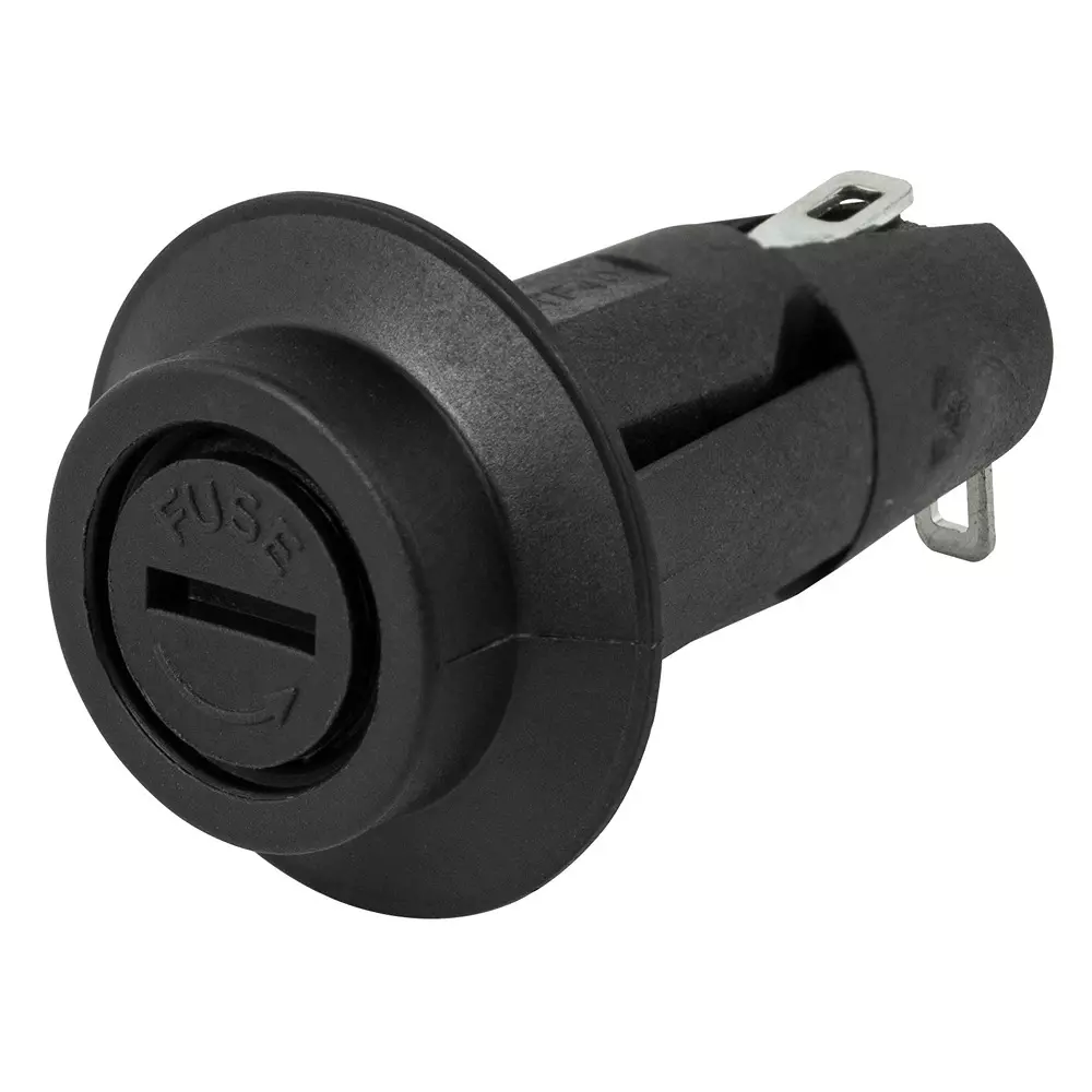 RS PRO Fuse Holder Snap-Lock Terminal 6.3 Amp 250 V AC PBT, 2773914 (Pack of 1000)