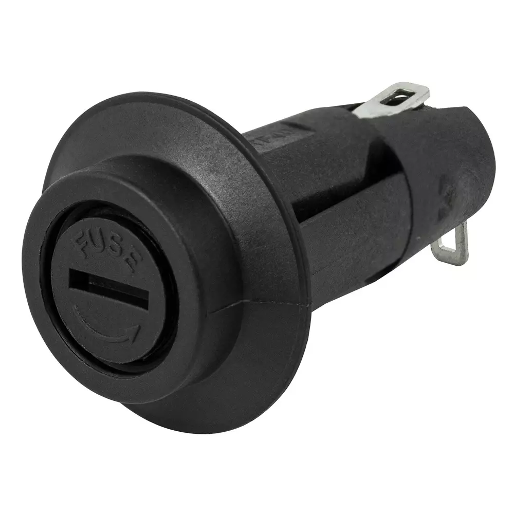 RS PRO Fuse Holder Snap-Lock Terminal 6.3 Amp 250 V AC PBT, 2773915 (Pack of 5)