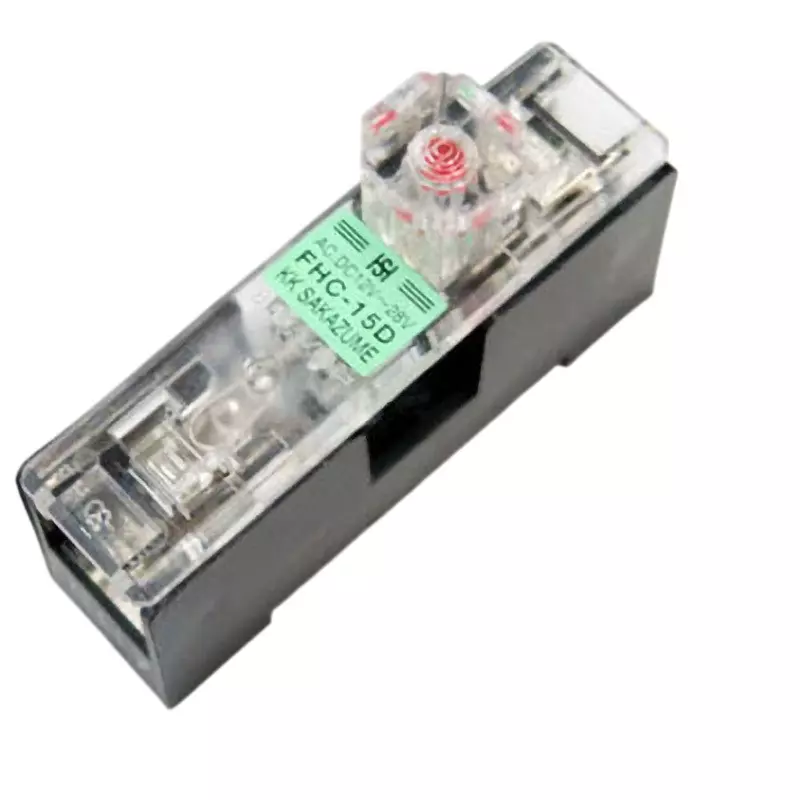Ubon Fuse Holder Fuse holder Type DIN rail mounting Type of Sign (Voltage) 12 to 28 V AC, 12 to 28 V DC (Curr, FHC-15D-U