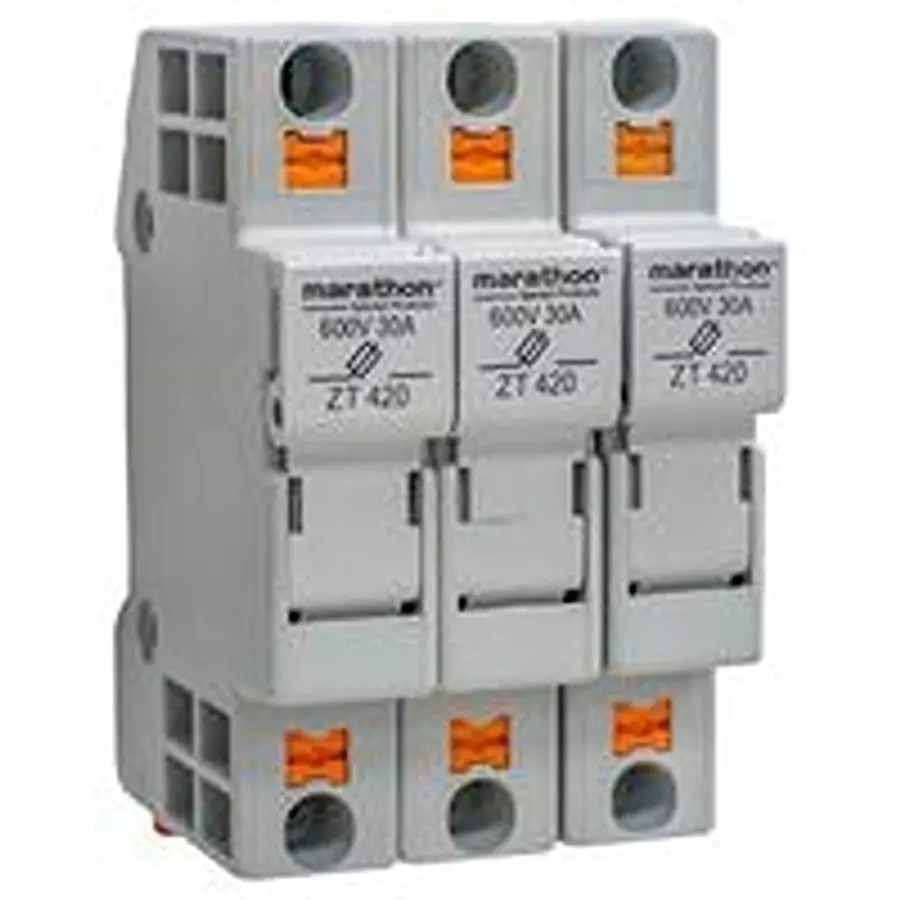MARATHON SPECIAL PRODUCTS Fuse Holder, 30A, 600V, 10Mmx38Mm, Zt3420