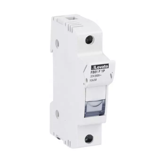 Lovato 32A Rail Mount Fuse Holder, 1P, 690 V AC, FB01F1P
