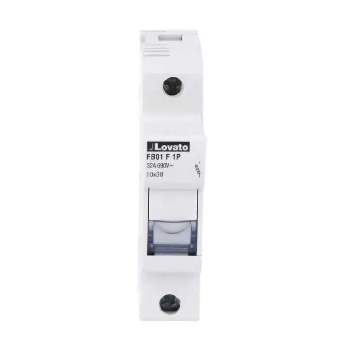 Lovato 32A Rail Mount Fuse Holder, 1P, 690 V AC, FB01F1P