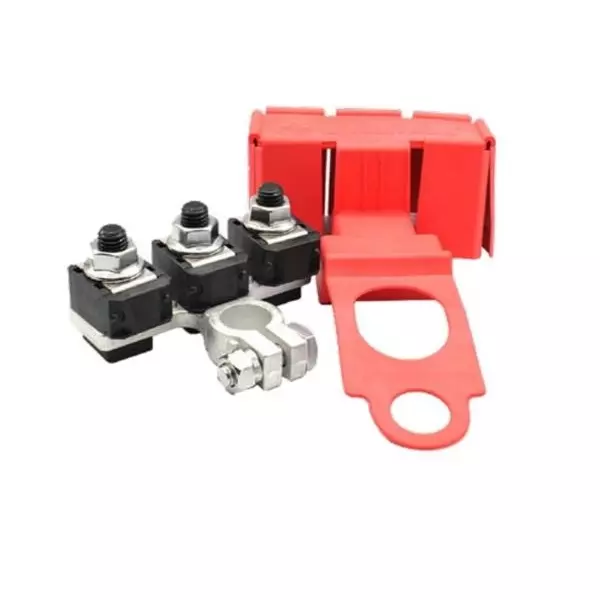 Littelfuse Fuse Blocks Chassis Mount 3 Pole 325 A Current Rating 80 VDC Voltage Rating, FHZ00863