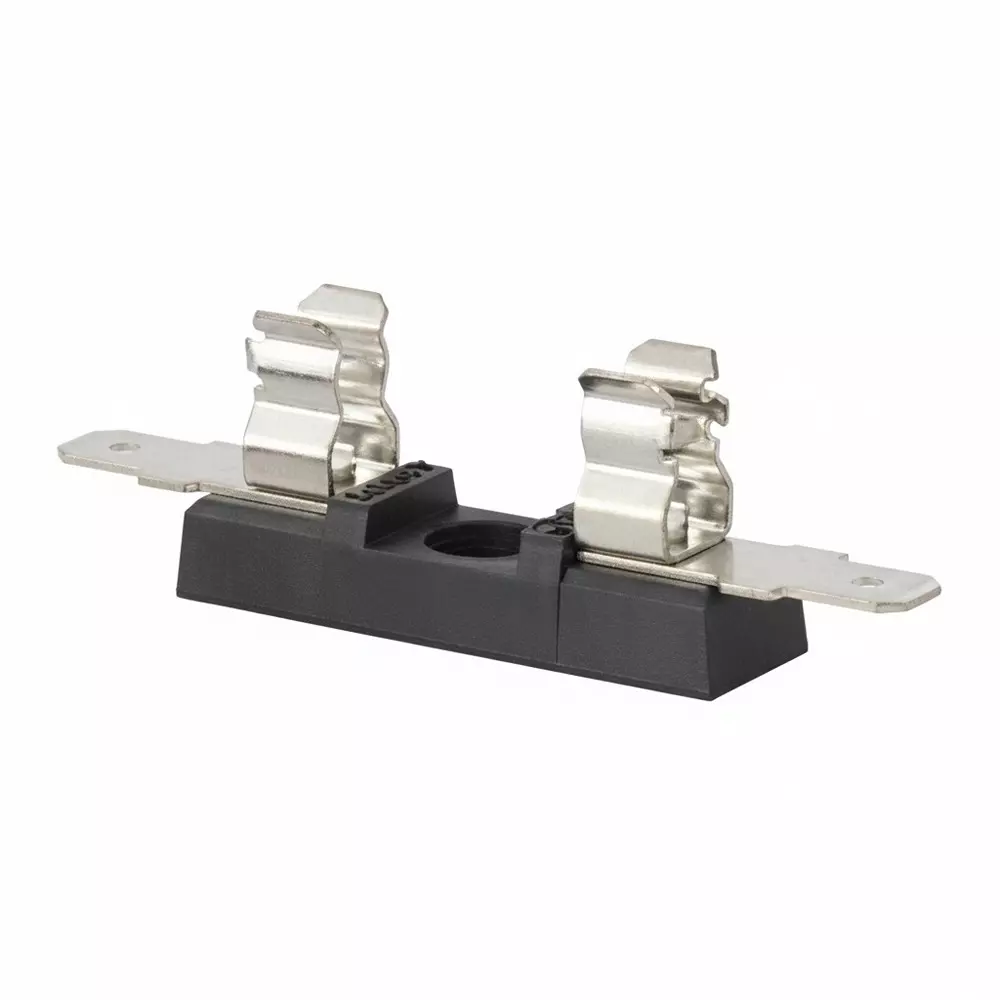 EATON ELECTRONICS Fuse Blocks Panel Mount 1 Pole 25 A Current Rating 250 VAC Voltage Rating, BK2-S-4201-1X-R