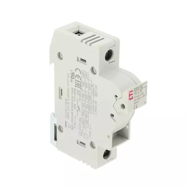 ALTECH Fuse Holders DIN Rail 1 Pole 32 A Current Rating 690 V Voltage Rating, 002540001