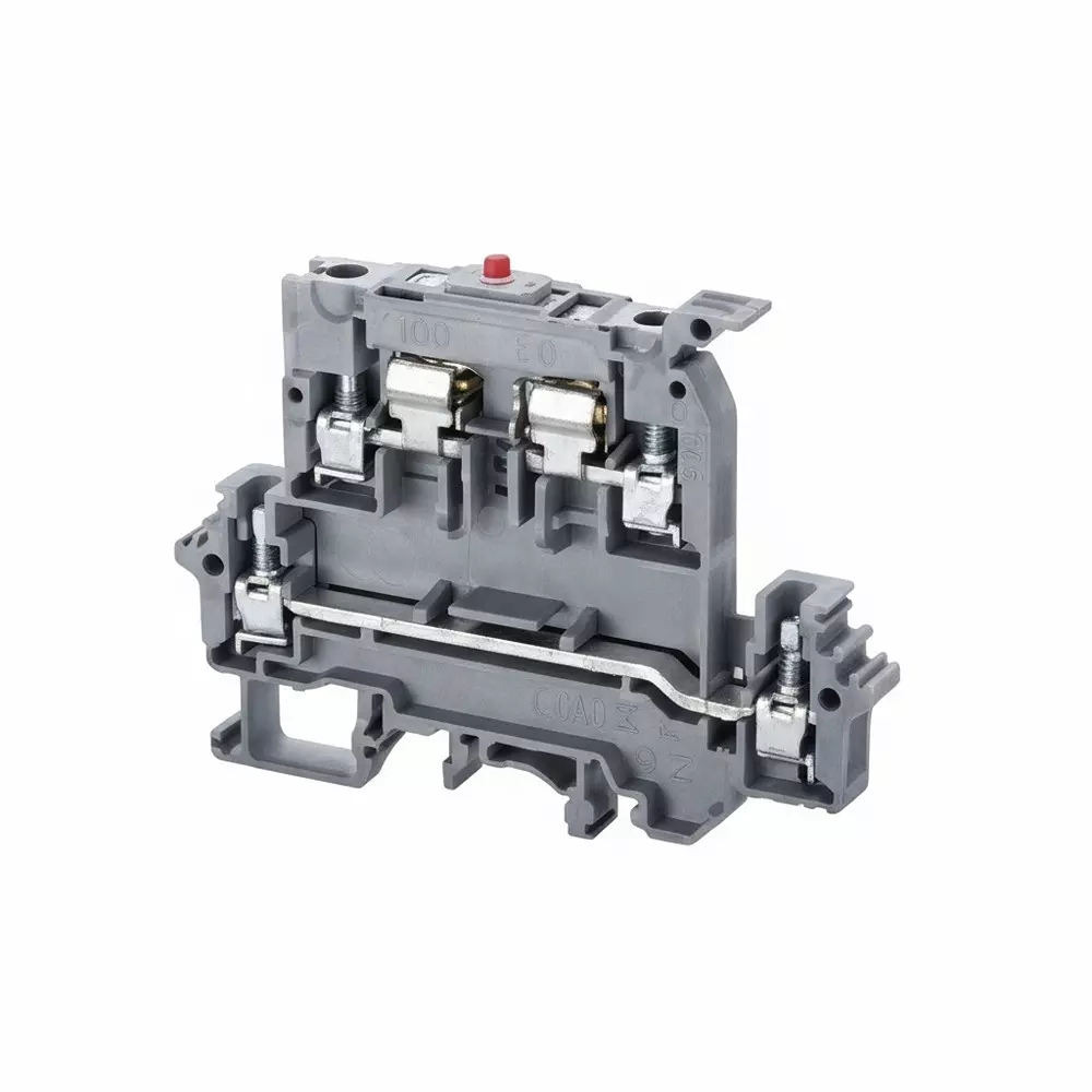 ALTECH Fuse Blocks DIN Rail 4 Pole 32 A Current Rating 800 V Voltage Rating, DDFL4U(E)/220