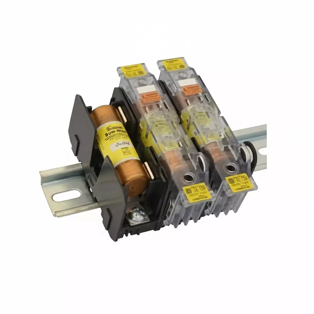 EATON Fuse Blocks DIN Rail 1 Pole 60 A Current Rating 600 V Voltage Rating, JM60060-1CR
