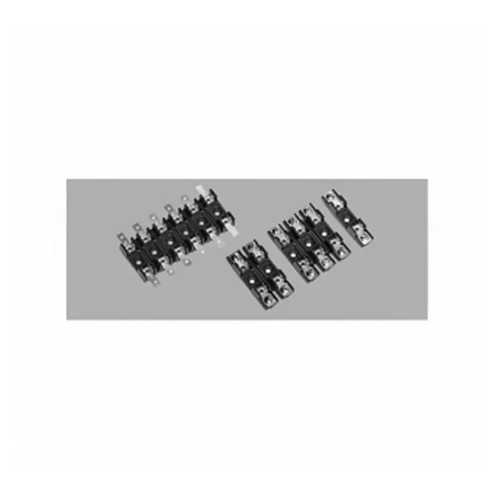EATON ELECTRONICS Fuse Blocks Panel Mount 4 Pole 21 A Current Rating 300 V Voltage Rating, S-8002-4-R