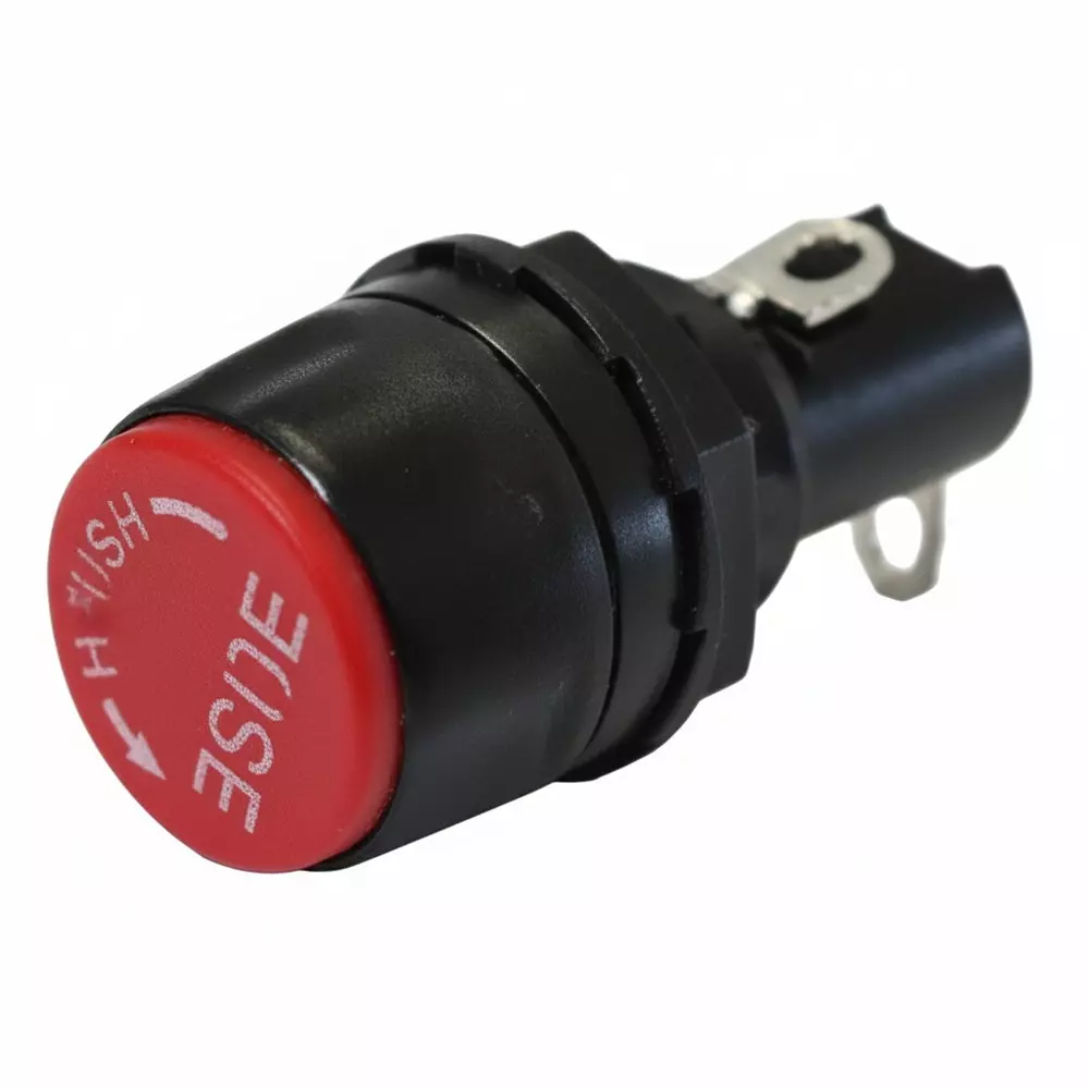 Shin Chin Fuse Holders Panel Mount 1 Pole 10 A Current Rating 250 VAC Voltage Rating, R3-78A-2N4-R