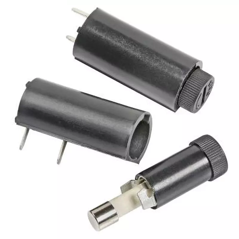 Cooper Bussmann Fuse Holder Φ5 x20 mm Applicable Fuse Tube Size Correspondence Rohs Directive H15 Series, H15-V-1 (Pack of 5)