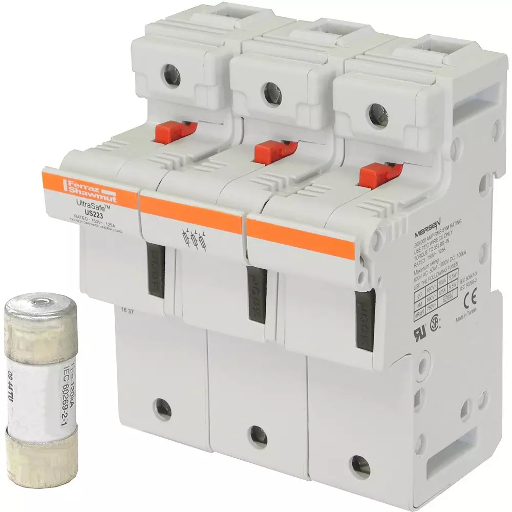 Otowa Electric Fuse Holder For 2 wires Type Enclosure: IP20 Protection Class Class I SPD Suitable for, US222
