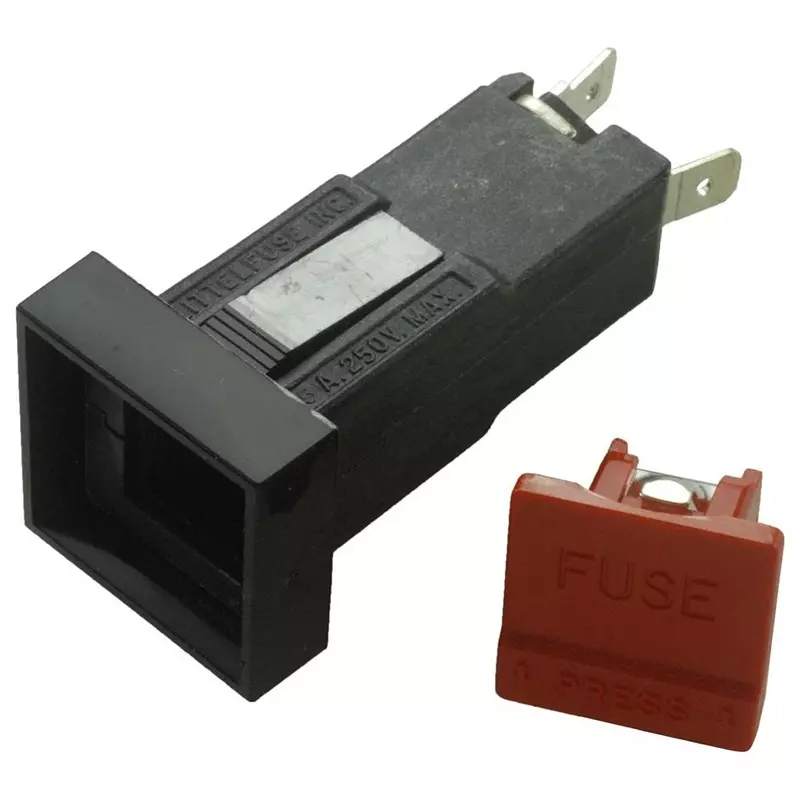 Littelfuse FUSE HOLDER, 6.3 X 32MM, SNAP MOUNT Model No - 03480671Z